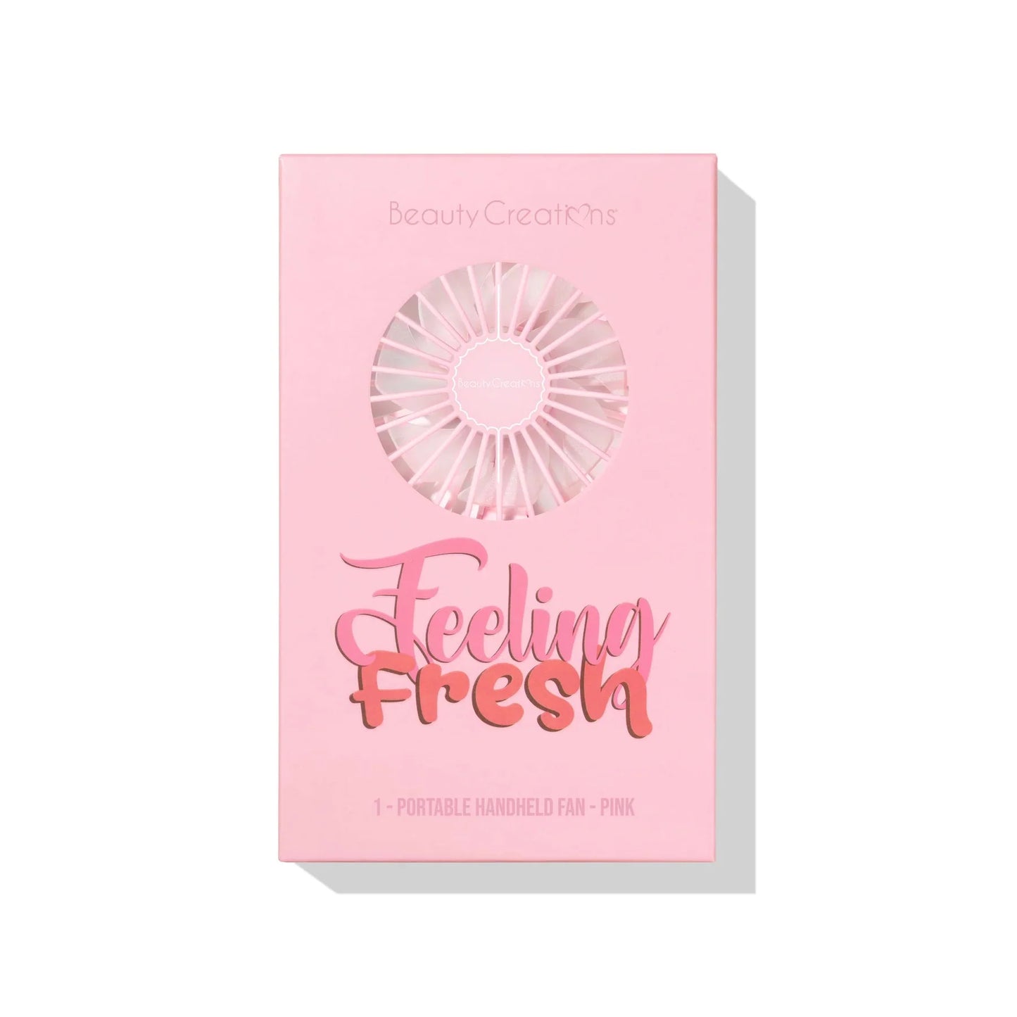 Feeling fresh Portable handheld fan PINK