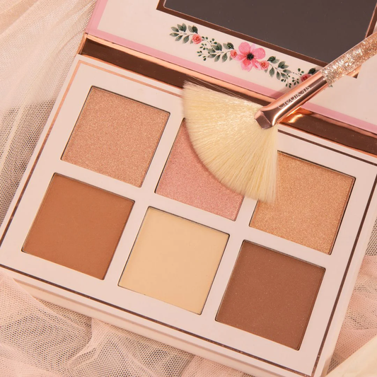 Floral Bloom Highlight And Contour - Paleta De Contorno E Iluminador